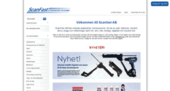Desktop Screenshot of produkter.scanfast.se